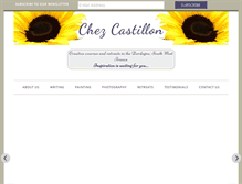 Tablet Screenshot of chez-castillon.com
